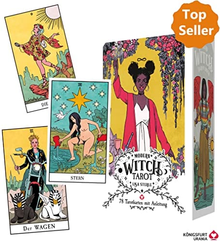 Modern Witch Tarot: 78 Tarotkarten mit Anleitung (Deutsche Ausgabe)