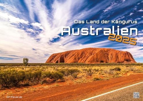 Australien Kalender 2026 - das Land der Kängurus - Premium Wandkalender DIN A2 (extragroß: ca. 60 cm x 42 cm)