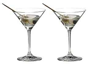 RIEDEL Vinum Martini, 2er Set, klares Kristallglas, premium maschinell gefertigt
