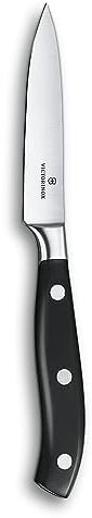 Victorinox Grand Maître, Office Knife, Extra Sharp Blade, Straight Edge, 10 cm, Plastic Handle, Stainless Steel, Black