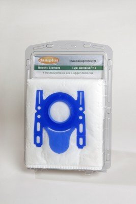 daniplus© 41/4 Vlies Staubsaugerbeutel passend für Bosch/Siemens Typ: D-E-F-G