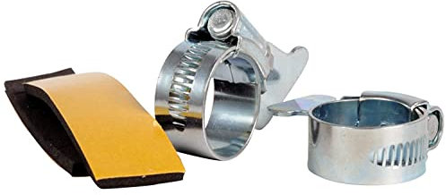 HOZELOCK - Zinc Butterfly Clamps ø 20 mm (3/4) : Galvanised Hose Clamps, Adjustable Wing for Easy Use, Sponge Strips for Extra Grip: X2 Pieces [1711B0000]