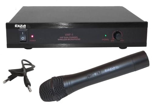 Ibiza Micro sans Fil 2 canaux Sound VHF1