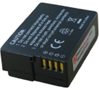 AboutBatteries Batterie pour PANASONIC LUMIX DMC-FZ200, 7.4V, 850mAh, Li-ION