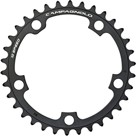 Campagnolo Unisex – Erwachsene Kettenblatt-07336092 Kettenblatt, Schwarz, 34 zähne