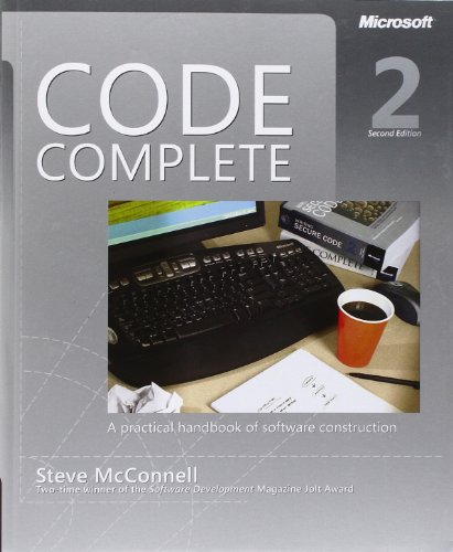 Code Complete: A Practical Handbook of Software Construction