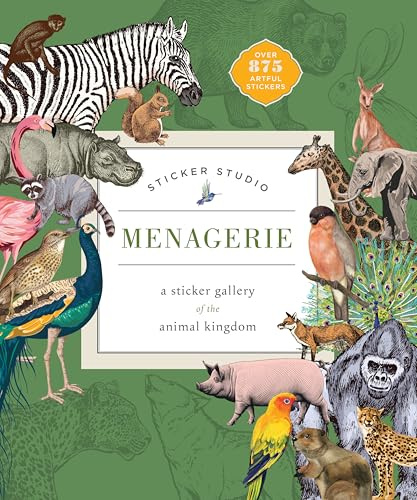 Sticker Studio Menagerie: A Sticker Gallery of the Animal Kingdom