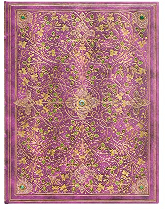 Diamond Jubilee (Sangorski & Sutcliffe) Ultra Unlined Hardcover Journal: Hardcover, 120 gsm, ribbon marker, memento pouch, elastic closure, book edge printing