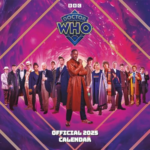Doctor Who – The Classic Edition 2025 – Wandkalender: Original Danilo-Kalender [Mehrsprachig] [Kalender] (Wall-Kalender)
