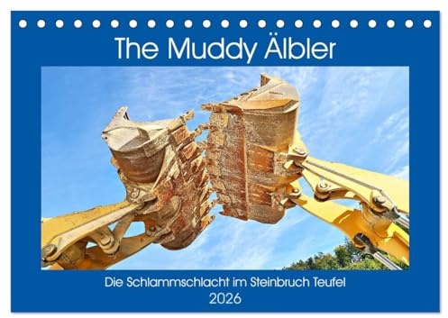 The Muddy Älbler (Tischkalender 2026 DIN A5 quer), CALVENDO Monatskalender: Tolle Schlammschlacht mit Hindernissen. (CALVENDO Sport)