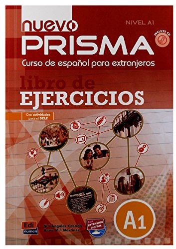 nuevo Prisma A1 - Libro de ejercicios+CD: Exercises Book + CD : 10 units