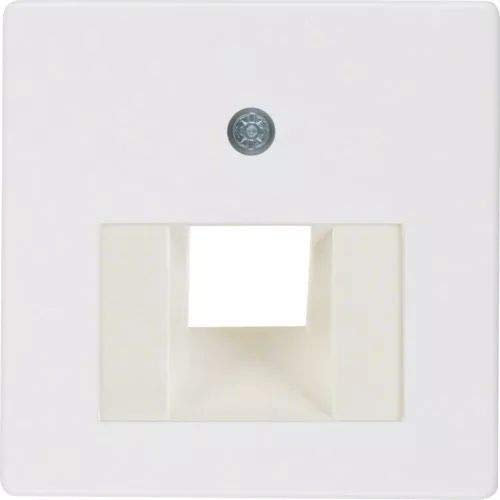 Hager Zentralplatte für UAE weiß Polar