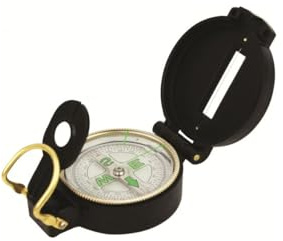 Highlander Lensatic Compass - Black,