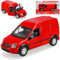 Welly Ford Transit Connect Rot Kasten Transporter 2002-2013 ca 1/43 1/36-1/46 Modell Auto