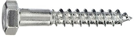 Connex Sechskant-Holzschrauben 6 x 40 mm, Edelstahl, DIN 571, 1000 g, KL4526040