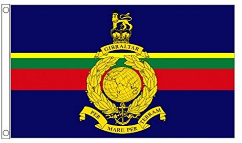 Bandera pequeña de Royal Marines