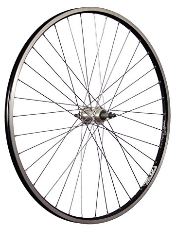 28 Zoll Hinterrad Ryde Zac19 Hohlkammerfelge Edelstahlspeichen Schraubnabe 5-9 schwarz