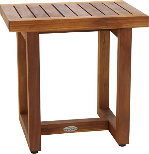 The Original Spa - Banc de douche 45,7 cm en teck