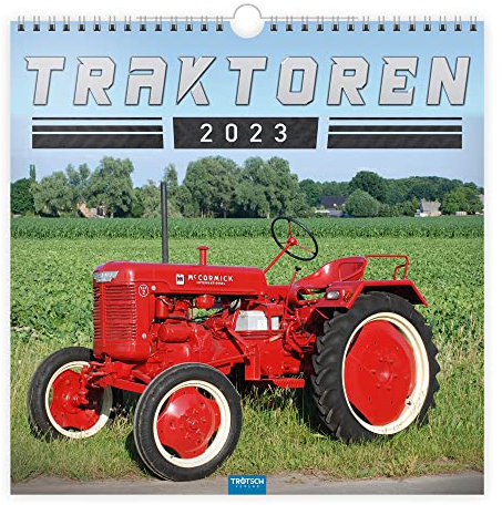 Trötsch Technikkalender Traktoren 2023: Wandkalender