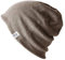 CHARM Bio Baumwolle Beanie Herren - Wende Jersey Chemo Mütze Made In Japan Braun & Creme