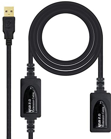 CABLE NC USB2.0 PROL/AMPLI A/M-A/H 10M