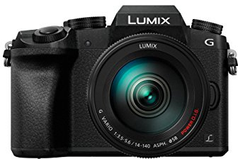 Panasonic Lumix DMC-G7H + G VARIO 14-140 mm Digital Camera - Black