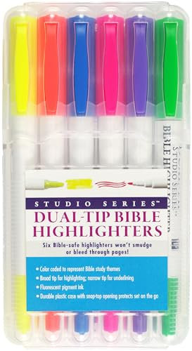 Bible Dual-tip Highlighters Set