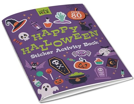 Happy Halloween Sticker Activity Book: Sticker Activity Book