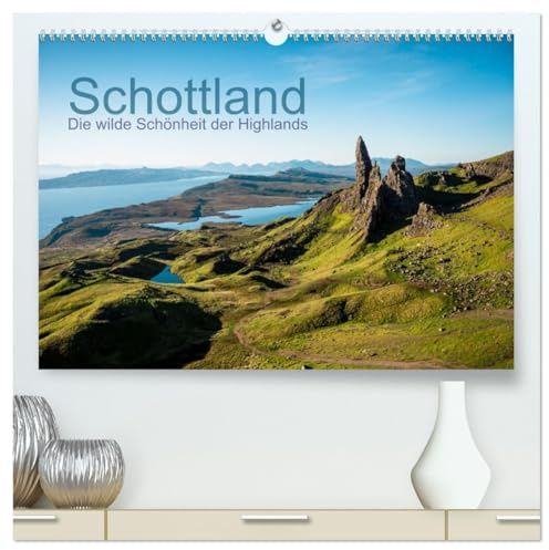 Schottland - Die wilde Schönheit der Highlands (hochwertiger Premium Wandkalender 2026 DIN A2 quer), Kunstdruck in Hochglanz: Meine Highlights aus Schottland (CALVENDO Orte)