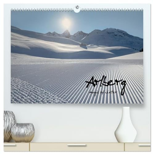 Arlberg - magic of winter (hochwertiger Premium Wandkalender 2026 DIN A2 quer), Kunstdruck in Hochglanz: Begeistert von der Magie des Arbergs - ich ... Aufnahmen nahe bringen. (CALVENDO Natur)