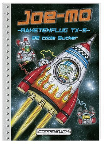 Joe-Mo - Raketenflug TX-5 - 89 coole Sticker: Verkaufseinheit (Kleine Spiel- und Spass Aufkleberbücher)