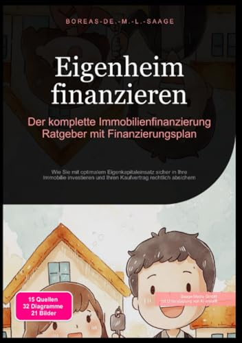 Eigenheim finanzieren: Der komplette Immobilienfinanzierung Ratgeber mit Finanzierungsplan: Wie Sie mit optimalem Eigenkapitaleinsatz sicher in Ihre ... rechtlich absichern (Immobilien (DE))