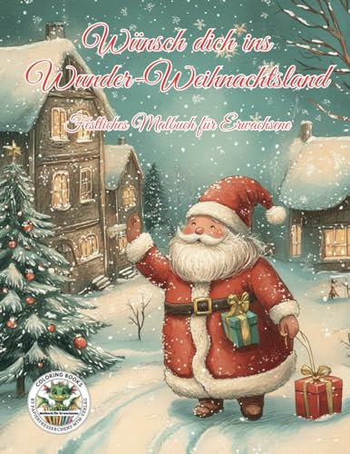 Wünsch dich in Wunder-Weihnachtsland - Festliches Malbuch für Erwachsene, mit Adventsmotiven, mit Weihnachtsbildern: Ausmalbücher für Erwachsene, ... MTM-Verlag für Erwachsene, Band 5)