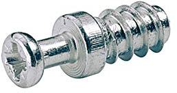 Hettich 74688 VB 35/36 Einschraubdübel+Direktgewinde, Bohr ø5, Spannmaß 6.7, 200 Stück