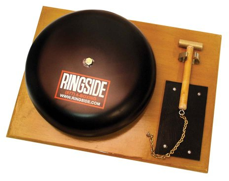 Ringside 10 Boxing Ring Gong with Brass Hammer & 10-Second Plate