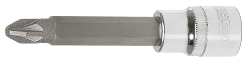 KS Tools 918.1690 1/2 CHROMEplus Bit-Stecknuss, lang, PZ3