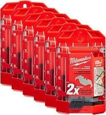 Milwaukee 48-22-1952 Allzweckmesserklingen mit Spender, 50 Stück, 6 Stück
