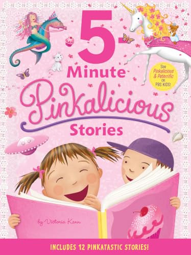 Pinkalicious: 5-Minute Pinkalicious Stories: Includes 12 Pinkatastic Stories! – The Perfect Read-Aloud Collection for Kids (Ages 4-8)