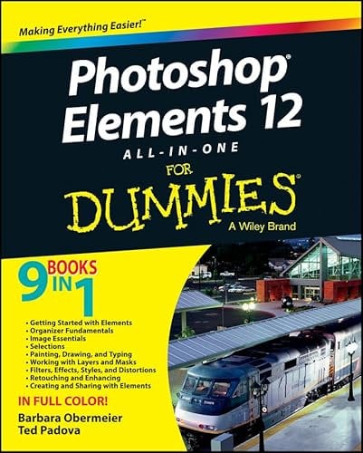 Photoshop Elements 12 All-in-One For Dummies (For Dummies Series)