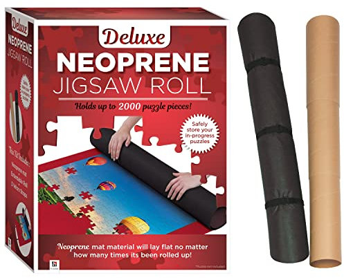 Hinkler Neoprene Jigsaw Roll for Puzzle Mat | Jigsaw Board