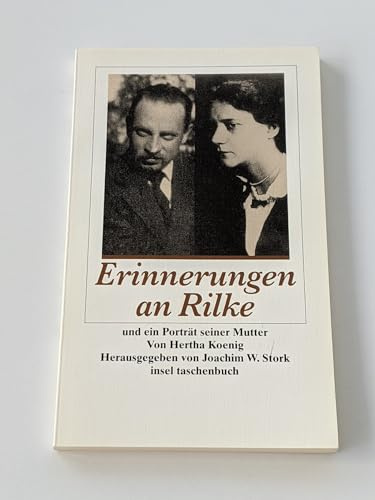 Erinnerungen an Rainer Maria Rilke. Rilkes Mutter (insel taschenbuch)