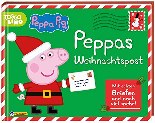 Peppa Wutz: Peppa Pig: Peppas Weihnachtspost: mit Briefen, Mini-Adventskalender, Rezeptbüchlein, Aufklebern, Christbaum-Kugeln, Stickern