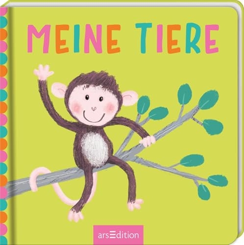 Meine Tiere: mit Knisterumschlag | Erstes Babybuch mit Knistereffekt zum Greifen und Entdecken für Kinder ab 3 Monaten (Erster Knisterspaß)