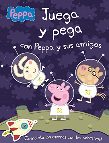 Peppa Pig. Cuaderno de actividades - Juega y pega con Peppa y sus amigos (Altea)