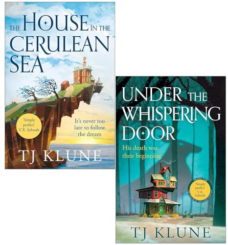 Travis Klune Collection 2 Books Set (The House in the Cerulean Sea, Under the Whispering Door)