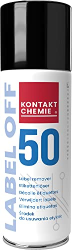 kontakt Chemie | Label Off 50 For Removing Self-Adhesive Labels | 200ml