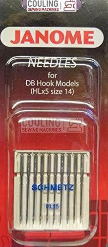 Janome 1600P hlx5 Nadeln, Größe 14–10 Stück