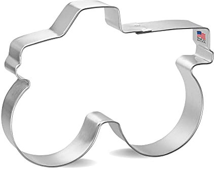 Foose Monster-Truck-Ausstechform, 12,7 cm, 22,3 cm tief, Silber, 1 Stück