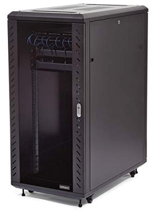 StarTech.com 25U 36IN SERVER RACK CABINET CABINET WITH CASTERS, RK2536BKF (CABINET WITH CASTERS)