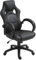 Vinsetto High-Back Gaming Chair Faux Leather Swivel Computer Racing Gamer Desk Chair for Home Office with Wheels, Gray